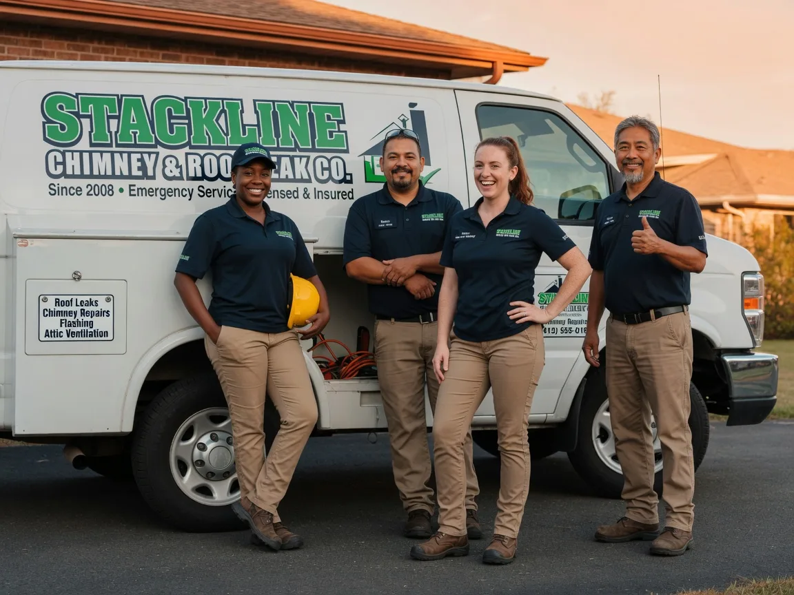 Chimney flashing repair company in Silver Lake, KS
